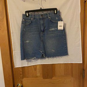 Free People Denim Skirt